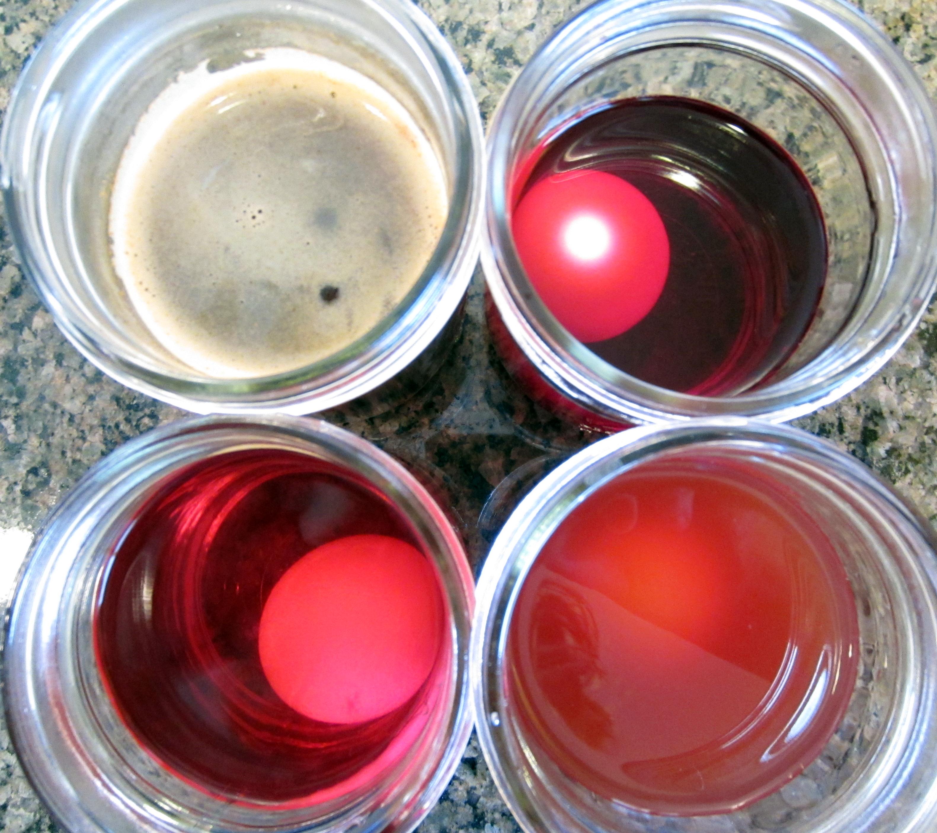 natural easter egg dye