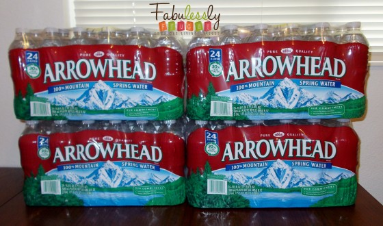 Cheap Arrowhead water At Albertsons with Coupon and Catalina