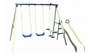 Flexible Flyer Swing N Glide III Swing Set with Plays