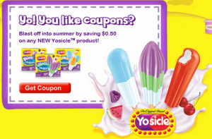 Popsicle Yosicle Coupon