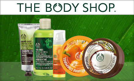 The body shop Groupon Coupon Deal