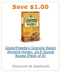gluten free granola coupon