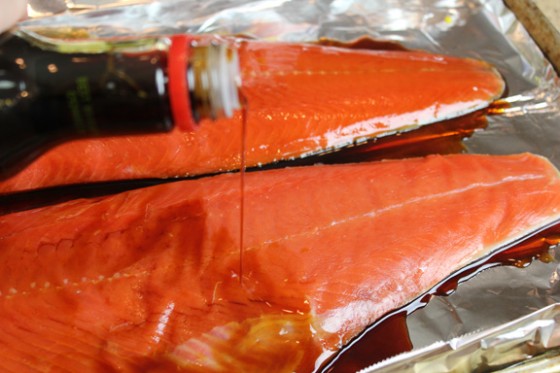 salmon broiled recipe