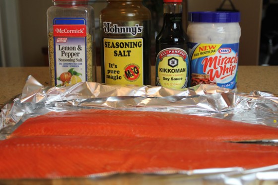 salmon ingredients recipe