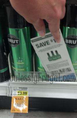 Brut deodorant