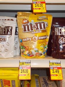 M&M Stand Up Bags