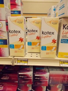 Kotex Pantyliners