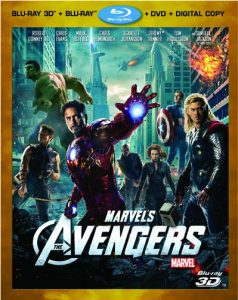 The Avengers 3D, BLU RAY DVD DIGITAL COPY