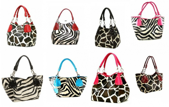 Vicky Animal Print Purses
