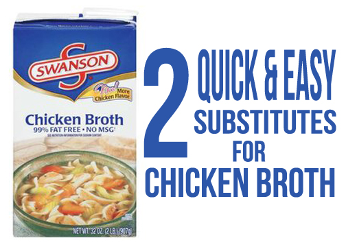 chicken broth substitute chicken broth substitute