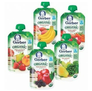 gerber organic baby food
