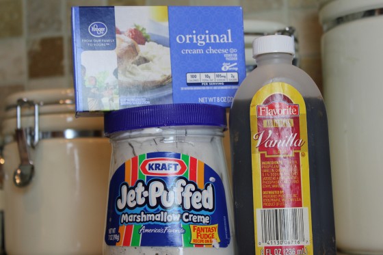 strawberry dip ingredients