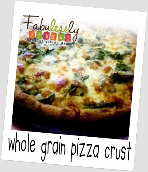 whole grain pizza dough