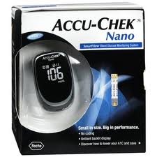 Accu-check nano smart view system glucose monitor