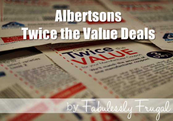 Albertsons Twice The Value Double Deal Match-ups