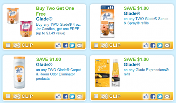 Glade coupons