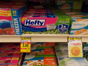Hefty Slider Bags
