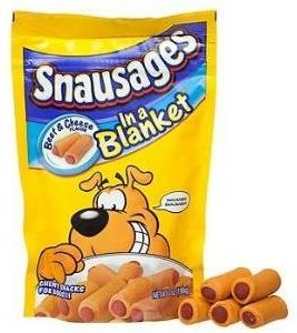 Snausages-In-A-Blanket
