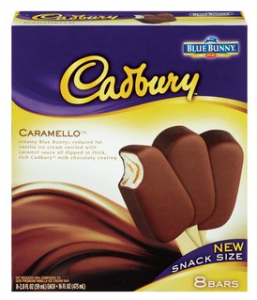 Cadbury Blue Bunny Ice Cream Bats