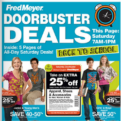 FM BTS saturday doorbuster ad