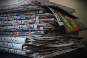 Newspaper Stack