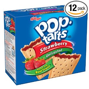 PopTarts Straweberry Unfrosted 12 ct