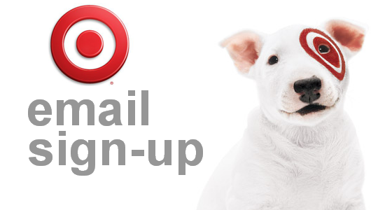 Target Email Sign Up 2