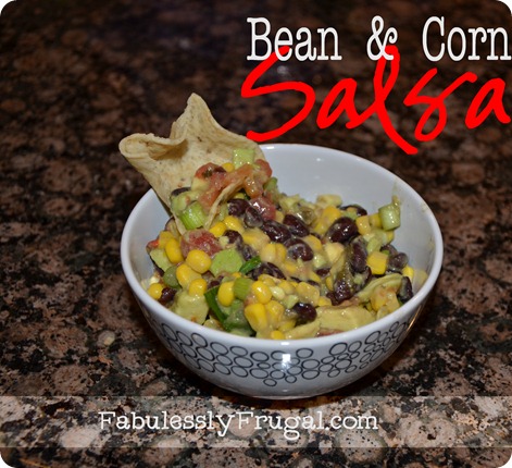 bean corn salsa