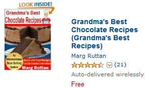 chocolate recipes free kindle book