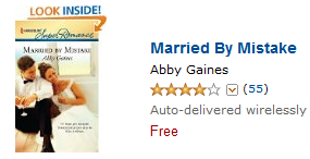 free kindle book married by mistake
