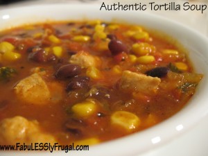 Authentic Tortilla Soup