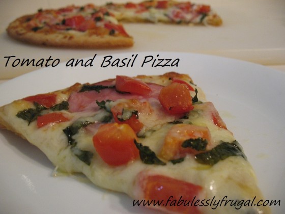 Basil-and-Tomato-Pizza