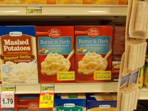Betty Crocker Potato Boxes