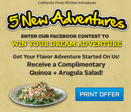 California pizza kitchen restaurant coupons printable