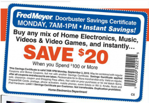 FM Labor Day electronics coupon