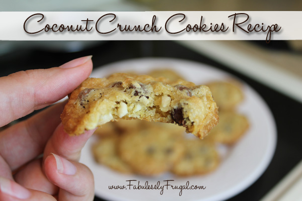 coconut crunch cookies