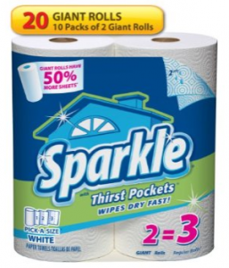 sparkle paper towels