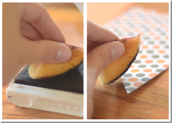 sponge edges