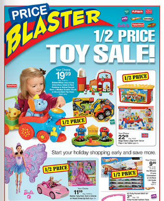 Fred Meyer Toy sale