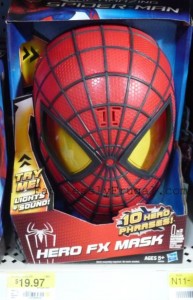 Spiderman Hero Fx Mast, Walmart, coupon