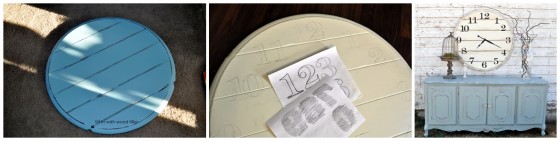 fancy farm girls clock