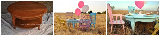 fancy farm girls table