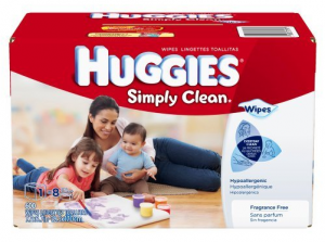 huggies simply clean baby wipes