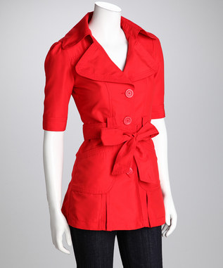 red jacket