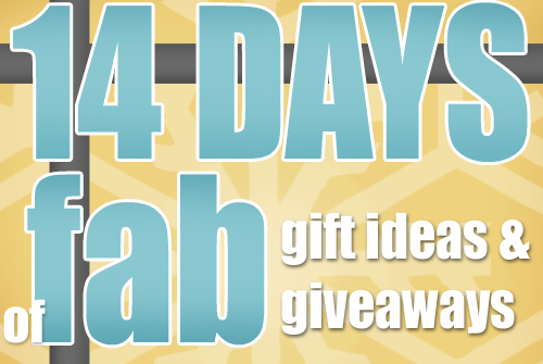 14 DAYS OF GIFT IDEAS AND FAB GIVEAWAYS