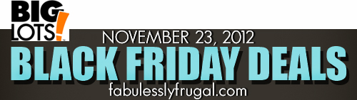 BIG LOTS BLACK FRIDAY