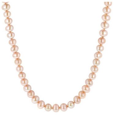 Freshwater Cultured A Quality 6.5-7mm Pearl Necklace