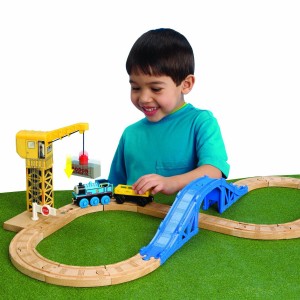 thomas wooden railway figure 8 set