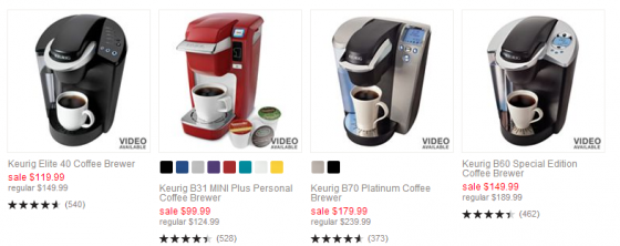 keurig deals