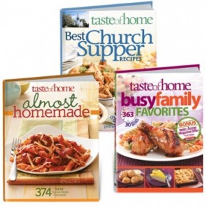 taste of home family meals and church suppers cookbook